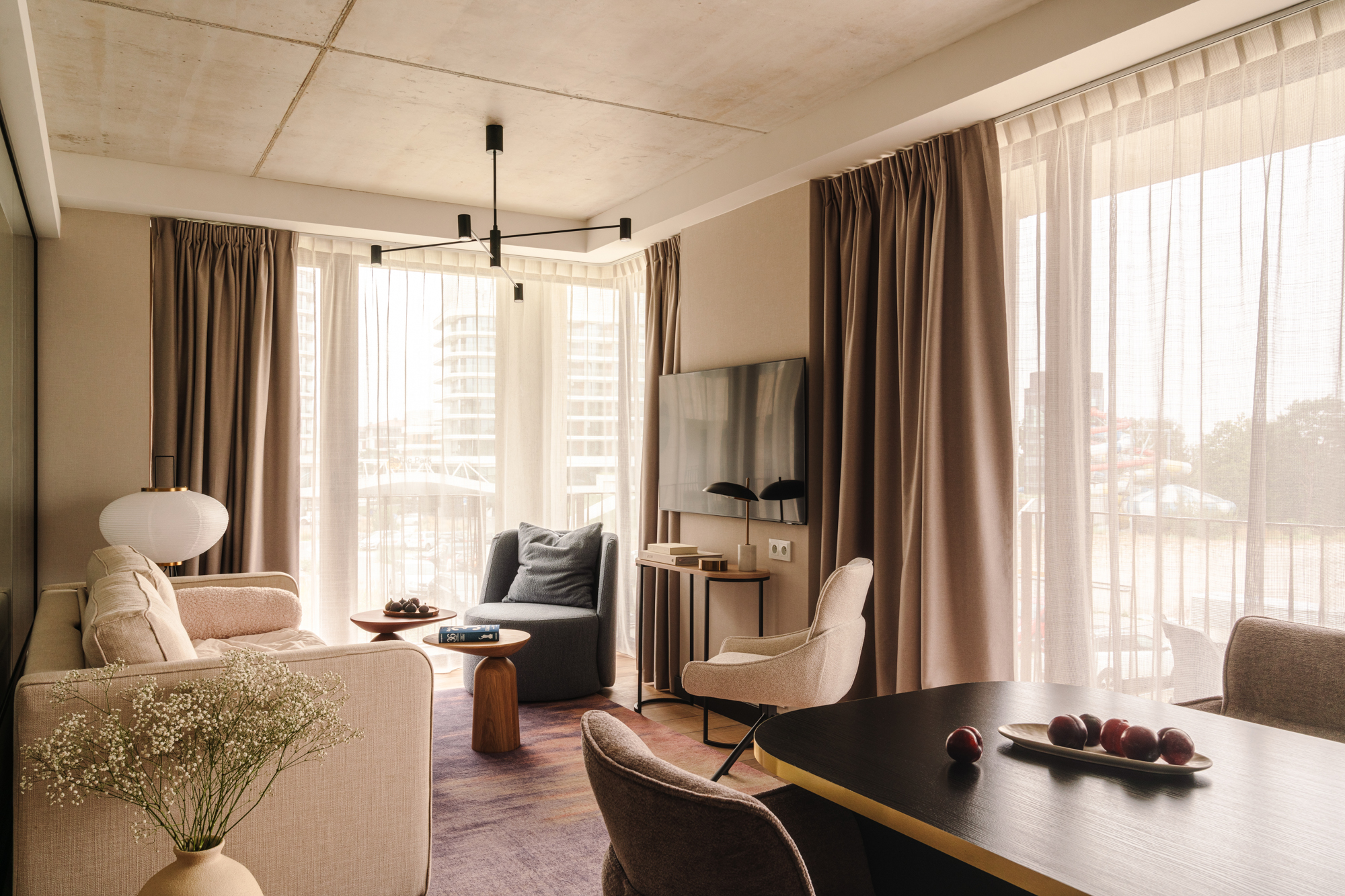 Ferienapartment in Swinemünde – Sitzbereich