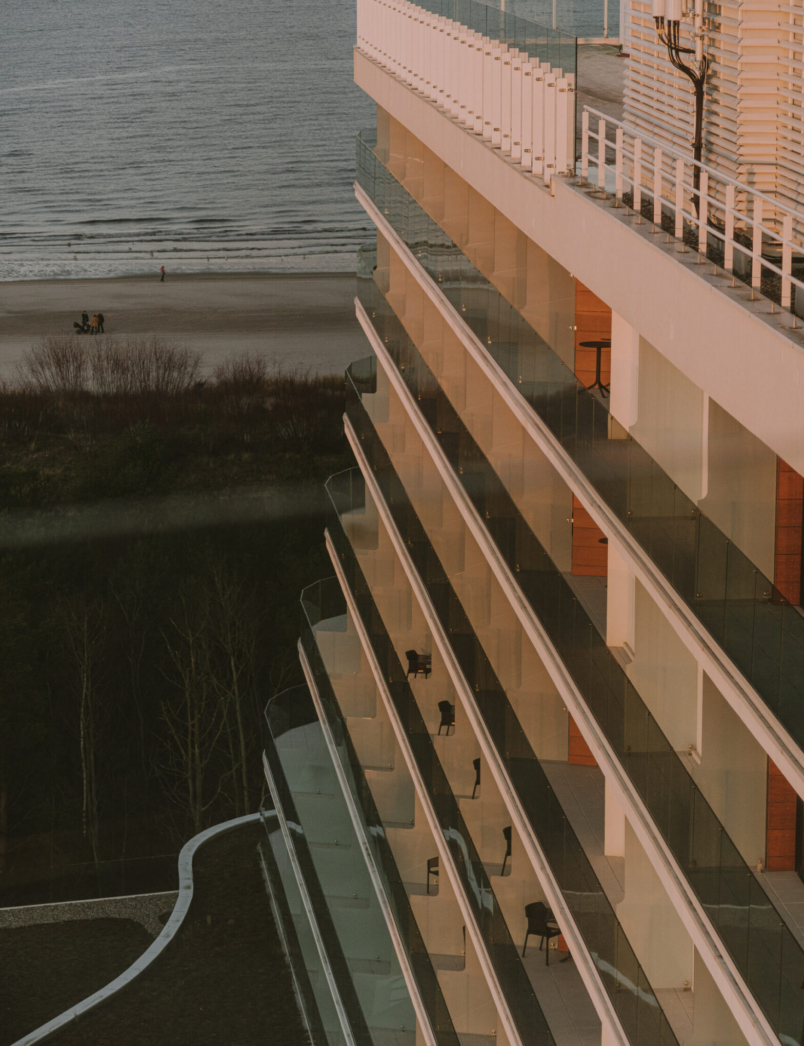 Hilton Świnoujście Resort & Spa - detal architektoniczny
